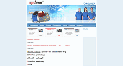 Desktop Screenshot of optterm.hu