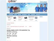 Tablet Screenshot of optterm.hu
